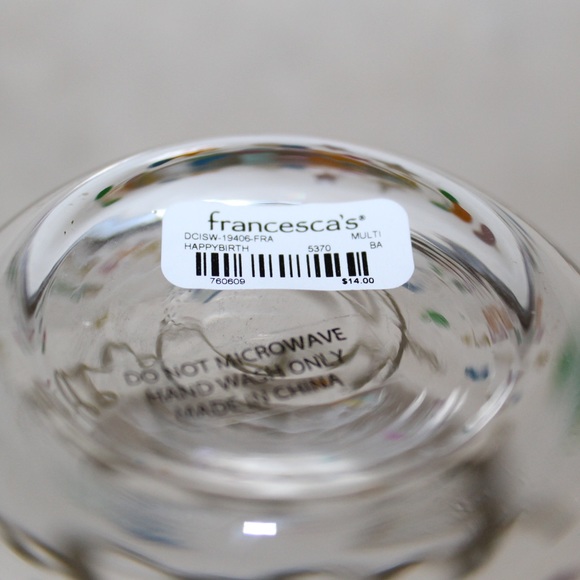 Francesca’s Happy Birthday Wine Glass (NWT) - Picture 6 of 6